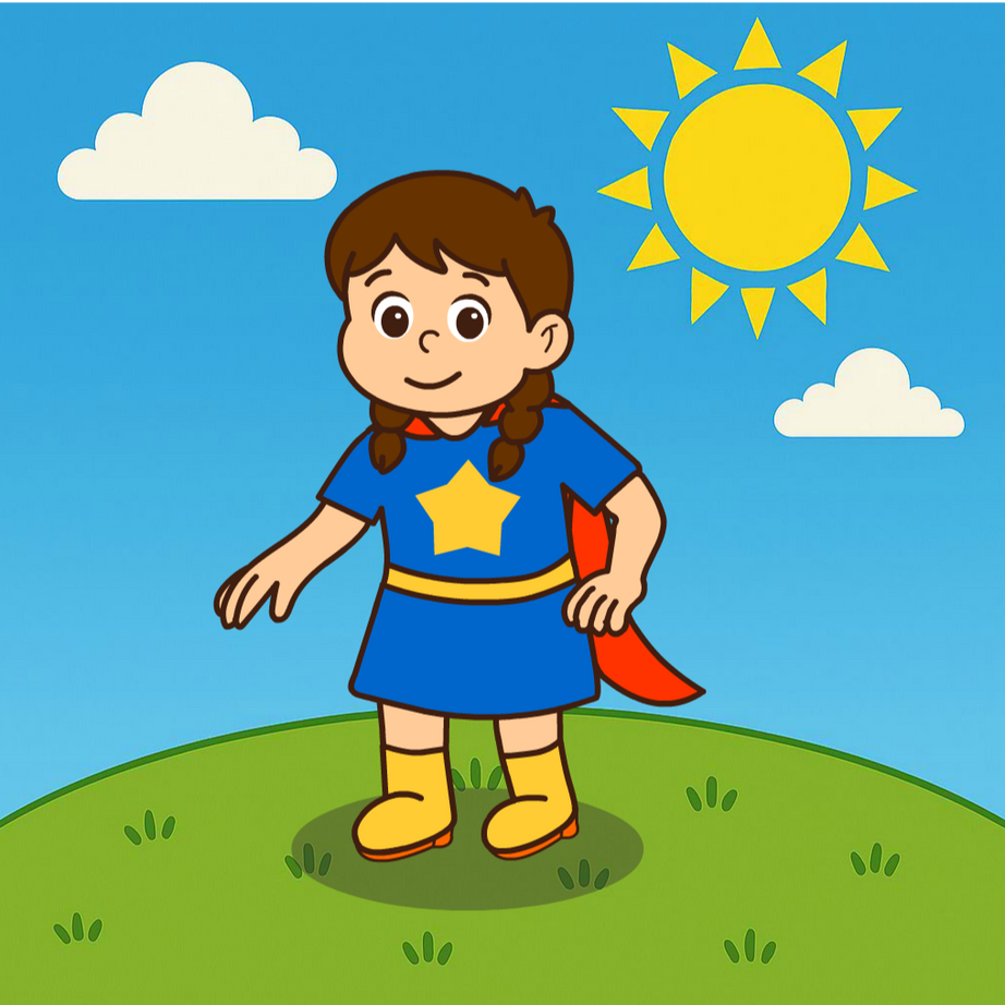 Beni Beni é um menino gentil e curioso, que adora cozinhar com sua colher mágica. Ele ama tocar piano, cuidar dos animais e explorar novos lugares cheios de fantasia e descobertas.